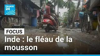 Le fléau de la mousson en Inde : Bombay les pieds dans l’eau • FRANCE 24