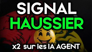 CRYPTO : SIGNAL ACHETEUR SUR LES ALTS !! 🚀J&#39;ai déjà fais x2 sur cet IA AGENT🔥