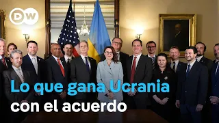 Ucrania y EE. UU. firman acuerdo sobre los minerales, considerado clave para negociaciones de paz