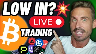 BITCOIN WARNING! BITCOIN TRADING, LOW COULD BE IN!!! (what we need..)