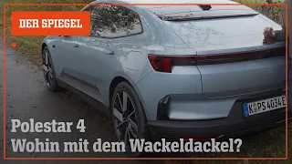 Wir drehen eine Runde: Polestar 4 - Elektro-SUV mit Sportwagen-Deko | DER SPIEGEL