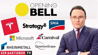 RHEINMETALL AG Nato-Gipfel: Fünf-Prozent-Ziel beschlossen! Rheinmetall, SMA Tesla, Carnival, Strategy, Quantumscape