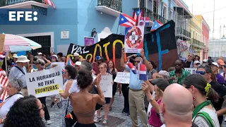 Puerto Rico se suma a las protestas en EE.UU. y reafirma que es tierra de migrantes