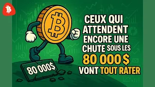 BITCOIN CEUX QUI ATTENDENT ENCORE UNE CHUTE DU BITCOIN VONT TOUT RATER ❌ ANALYSE CRYPTO BTC, ETH, SOL, DOGE
