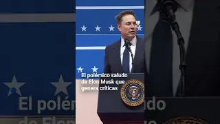 ELON AB [CBOE] La polémica por el extraño gesto que hizo Elon Musk en un evento con simpatizantes de Trump