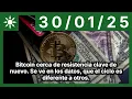 Bitcoin cerca de resistencia clave de nuevo. Se ve en los datos, que el ciclo es diferente a otros.