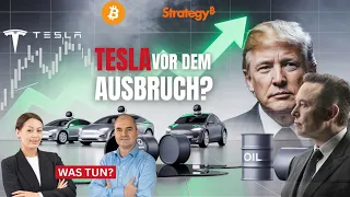 BITCOIN Kriegsende nach 12 Tagen? Friedensrallye voraus! Tesla, Bitcoin, Öl, Gold, Strategy im Check