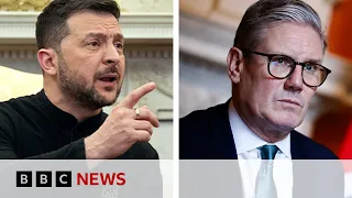 Ukraine&#39;s President Zelensky and UK Prime Minister Starmer to meet in Downing Street | BBC News