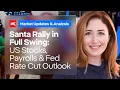 Santa Rally in Full Swing: US Stocks, Payrolls, and Fed Rate Cut Outlook