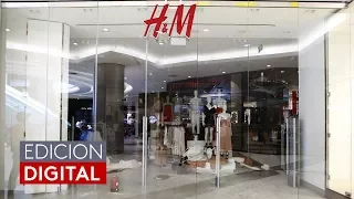 HENNES + MAURITZ B SK-125 Así quedaron varias tiendas H&M en Sudáfrica por las protestas tras críticas de racismo