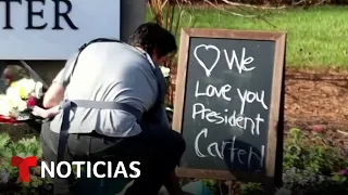 Detalles para despedir al expresidente Jimmy Carter | Noticias Telemundo