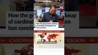 How the geographic makeup of cardinals changed from last conclave