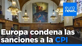 Líderes y legisladores de la UE condenan las sanciones de Trump contra la CPI