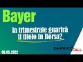 Earnings Call    06 maggio 2022   Bayer