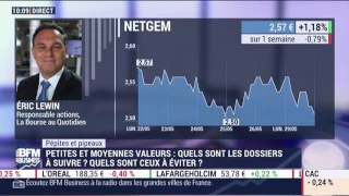 NETGEM Pépites Pipeaux: Netgem  - Eric Lewin sur BFM Business - 2905