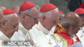 Final preparations before start of papal conclave