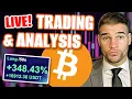 BITCOIN & CRYPTO WILL GO INSANE TOMORROW!!!! LIVE TRADING ANALYSIS & Q&A!!!!