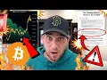 🚨 BITCOIN!!!! WTF IS HAPPENING?!!!! WARNING: DO NOT MAKE THIS MISTAKE!!!!! [HISTORY REPEATING?!!] 🚨