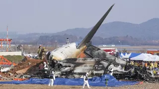 Tragedia aerea: i coreani rendono omaggio alle vittime