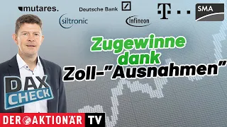 DEUTSCHE BANK AG NA O.N. DAX-Check LIVE: Deutsche Bank, Telekom, Infineon, Mutares, Siltronic, SMA Solar im Fokus