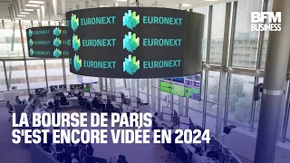 La Bourse de Paris s&#39;est encore vidée en 2024