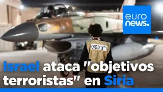 La aviación israelí ataca &quot;objetivos terroristas&quot; en Damasco, según el ministro de Defensa