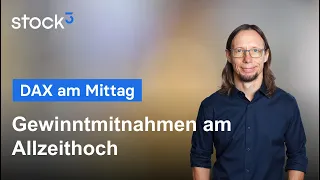 DAX40 PERF INDEX DAX Am Mittag - Das Allzeithoch wird verkauft! Time to Go?