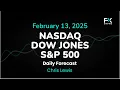 Nasdaq 100, S&P 500, Dow Jones Price Forecast Today: NDX, SPX, DJIA Technical Analysis (February 13)