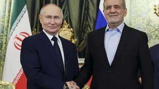 La Russie et l&#39;Iran renforcent leur alliance avec un nouveau pacte stratégique