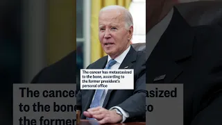 JOE Former President Joe Biden was diagnosed with prostate cancer