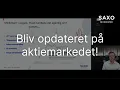 Bliv opdateret på aktiemarkedet!