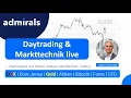 Live-Trading DAX, Dow, EURUSD & Co mit Daytrader Jochen Schmidt