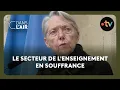 Elisabeth Borne face aux multiples défis de l'éducation nationale - Reportage #cdanslair du 28.12.24