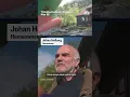 Norwegian man wakes up to a cargo ship in his garden