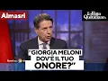 Conte: "Meloni, non vieni in Aula e calpesti la Corte penale internazionale: dov'è il tuo onore?