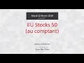 Idée de trading : achat EU Stocks 50