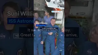 Stranded NASA astronauts welcome new crew on ISS | DW News