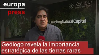 Geólogo revela la importancia estratégica de las tierras raras