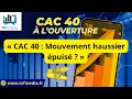 Antoine Quesada : « CAC 40 : Mouvement haussier épuisé ? »