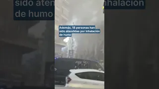 Registrado un incendio en un bingo de Valencia