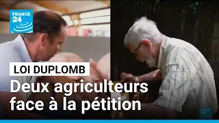 Deux agriculteurs face à la pétition contre la loi Duplomb • FRANCE 24