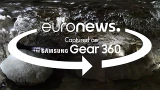 IMMERSION CORP. Euronews vous propose une immersion à 360° dans une des plus belles grottes de France, Choranche.