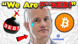 BITCOIN Coinbase CEO WARNS of US Debt BLOW UP! “You Need 0.1 Bitcoin”