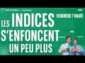 Les indices s'enfoncent un peu plus - 100% Marchés - matin - 07/03/2025