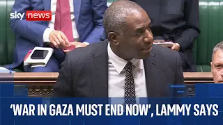 Foreign Secretary David Lammy delivers Commons statement on situation in Middle East