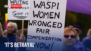 &#39;They backtracked&#39;: Waspi woman criticises government&#39;s &#39;betrayal&#39; after refusing compensation