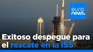 Despega con éxito la misión con el reemplazo para los astronautas varados en la ISS