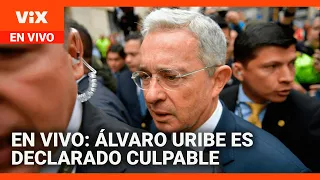EN VIVO: El expresidente de Colombia Álvaro Uribe es declarado culpable de sobornar a testigos