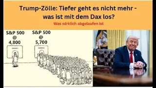 DAX40 PERF INDEX Trump-Zölle: Tiefer geht es nicht mehr - was ist mit dem Dax los? Marktgeflüster