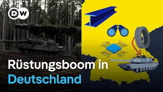 Rüstungsboom in Deutschland -Was sind die wirtschaftlichen Folgen? | DW Nachrichten